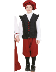 Costume Médiéval Enfant Garçon - Ensemble Complet 4 Pièces 2
