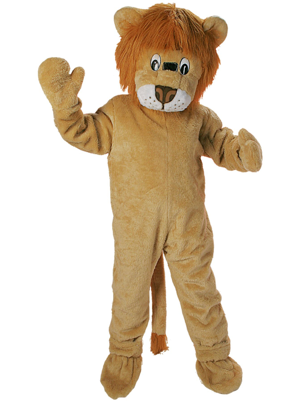 Mascotte de Lion Professionnelle : Le Roi de l'Animation