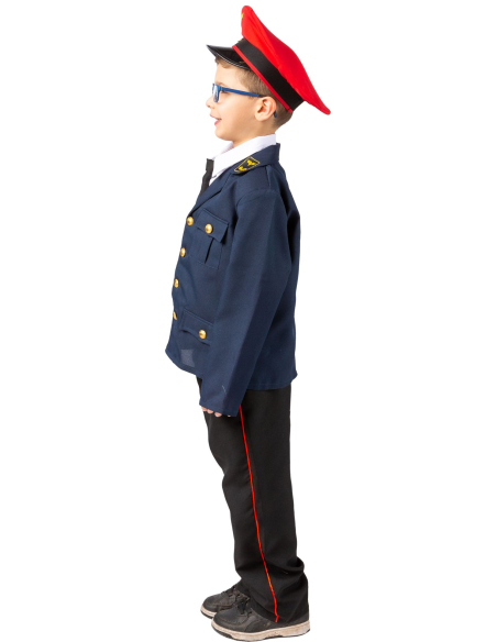 Déguisement Enfant Conducteur de Train - Haute Qualité