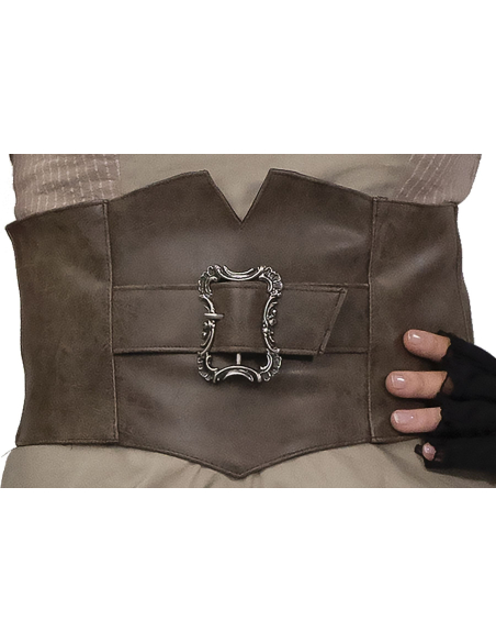 Ceinture avec Boucles et Laçage - Accessoire Historique et Polyvalen