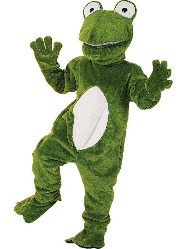 Mascotte de Grenouille - Qualité Professionnelle