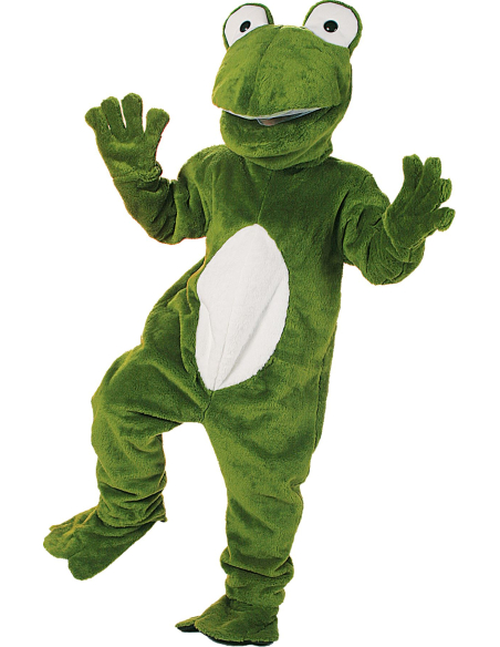 Mascotte de Grenouille - Qualité Professionnelle
