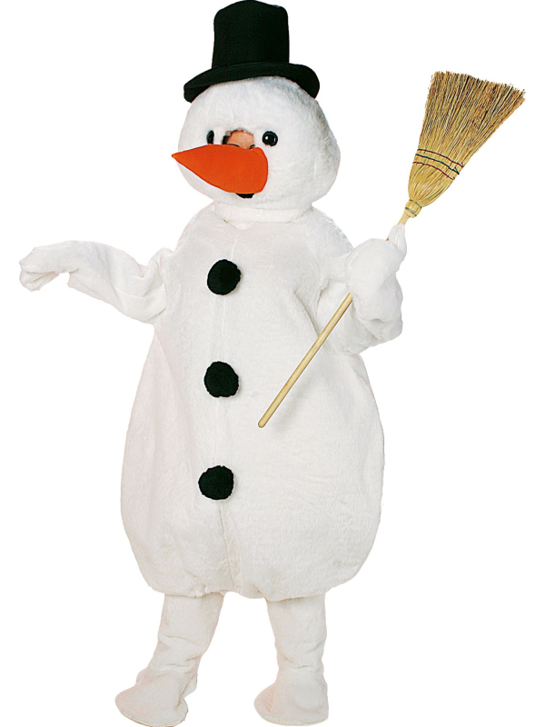 Mascotte de Bonhomme de Neige pour Adulte - Qualité Professionnelle