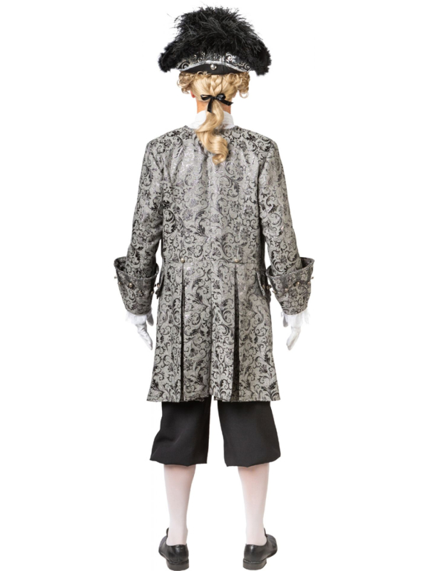 Costume Redingote XVIIIᵉ Siècle en Brocart - Haute Qualité pour Adulte