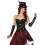 Corset Steampunk Noir et Argent - Élégance et Style Unique