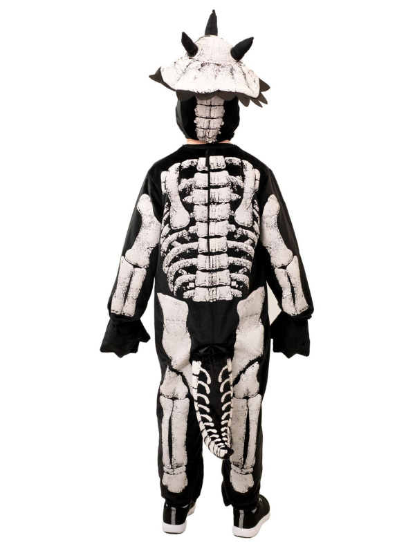Déguisement Triceratops Squelette Enfant : Parfait pour Halloween et Anniversaires