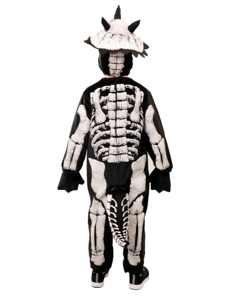 Déguisement Triceratops Squelette Enfant : Parfait pour Halloween et Anniversaires