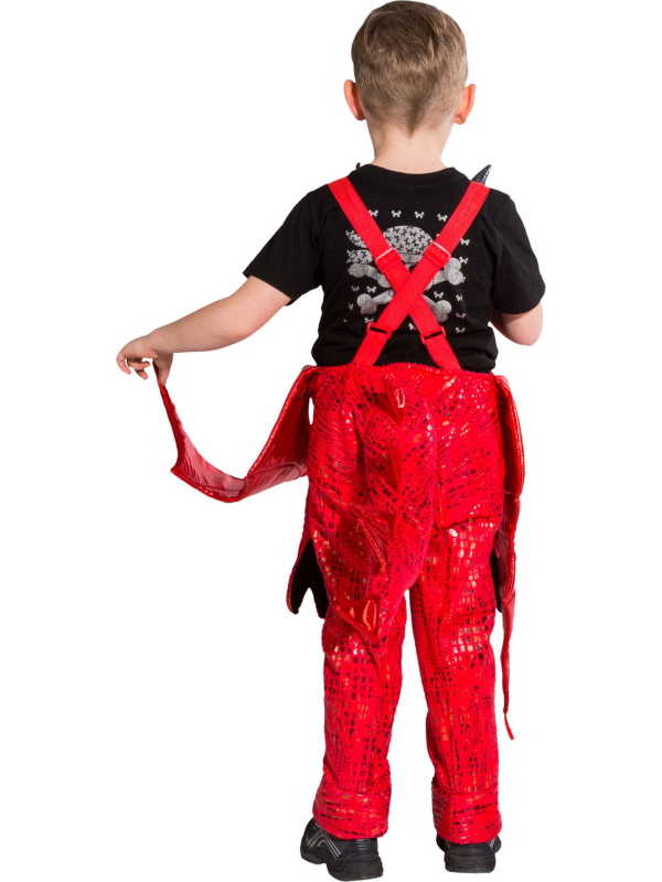 Déguisement Dragon Rouge à Chevaucher pour Enfants : Une Aventure Fantastique