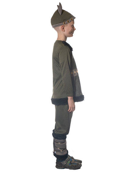 Déguisement de Viking Enfant avec Casque : Parfait pour les Petits Guerriers