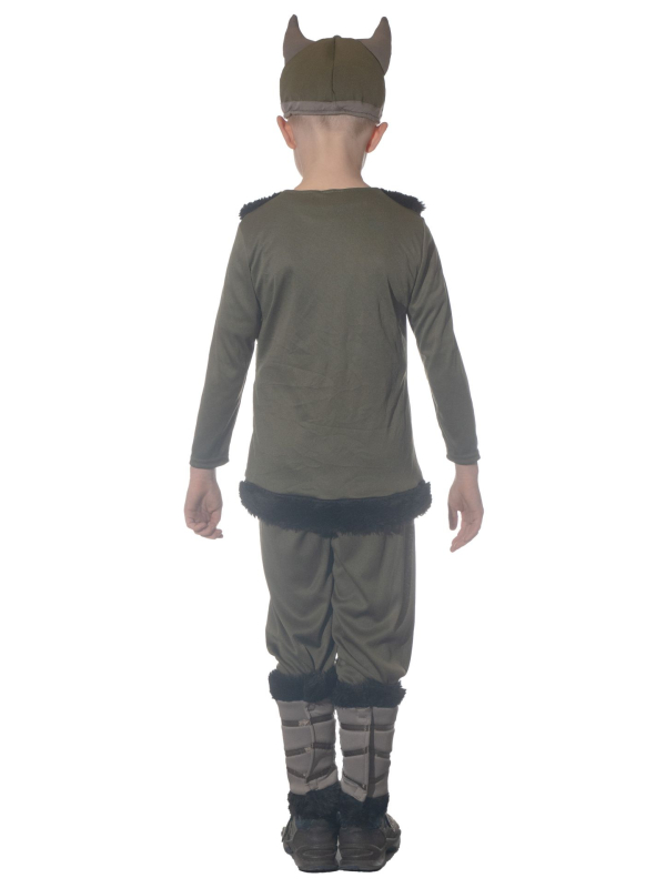 Déguisement de Viking Enfant avec Casque : Parfait pour les Petits Guerriers