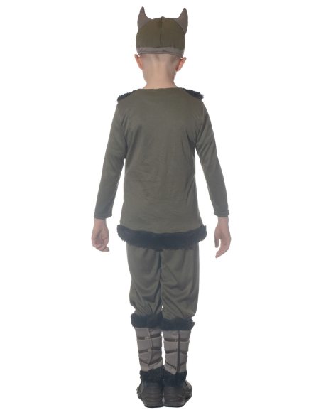 Déguisement de Viking Enfant avec Casque : Parfait pour les Petits Guerriers