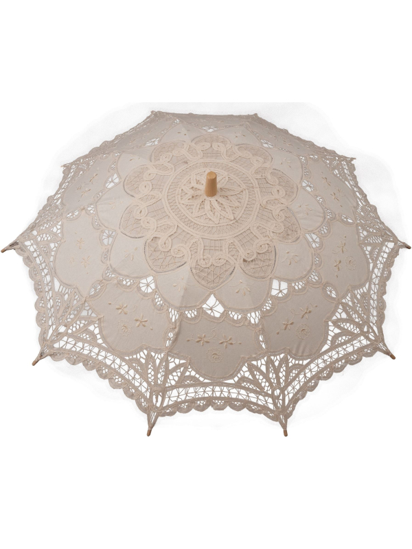 Ombrelle en Dentelle au Crochet Belle époque