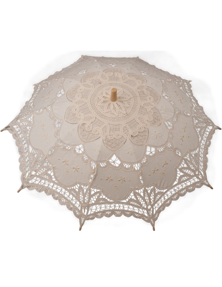 Ombrelle en Dentelle au Crochet Belle époque