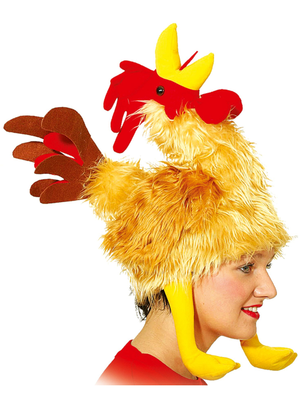 Chapeau Costume Frites Géant - Accessoire Déguisement Fun - Idéal Fête, Carnaval, Pâques, Cosplay Enfant & Adulte