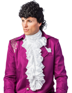 Jabot Long Blanc pour Costumes Historiques