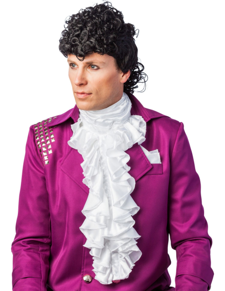 Jabot Long Blanc pour Costumes Historiques