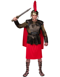 Déguisement de Gladiateur Romain pour Adulte avec Cape