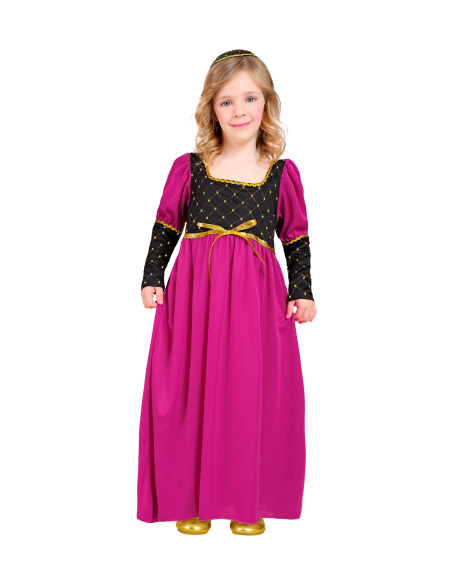 Robe de Princesse, Fille rose et noir