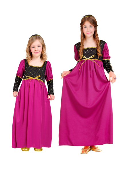 Robe de Princesse, Fille rose et noir