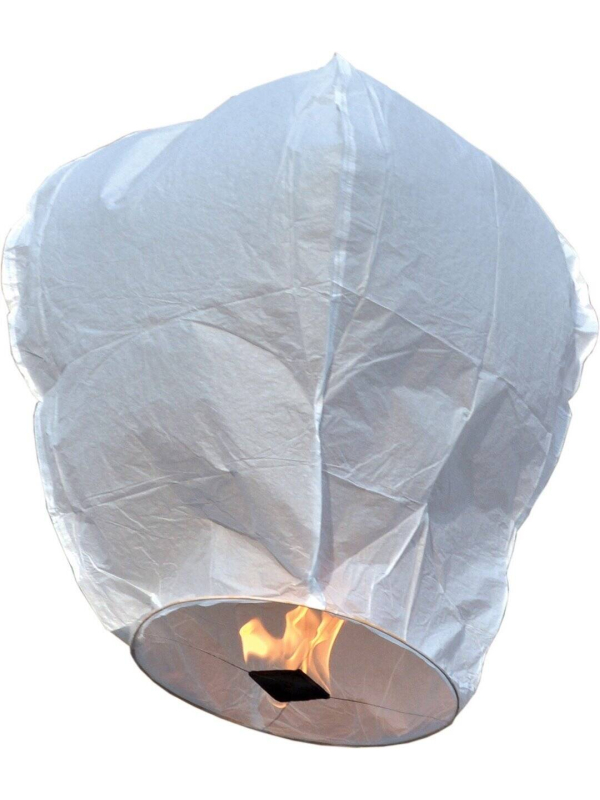 Lanterne Céleste Blanche – Accessoire Magique pour Mariage et Événements