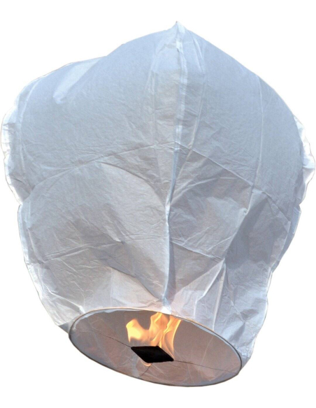 Lanterne Céleste Blanche – Accessoire Magique pour Mariage et Événements