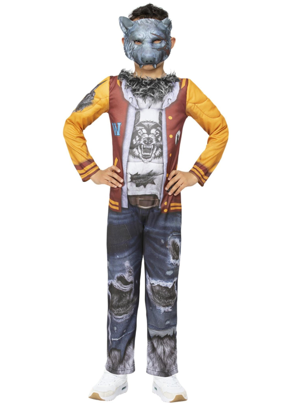 Déguisement de Loup-garou Enfant Halloween - Costume Complet avec Masque