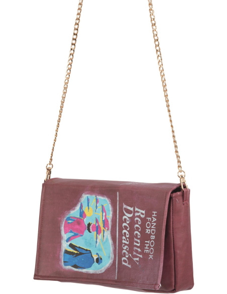 Sac Beetlejuice “Handbook for the Recently Deceased” – L’accessoire Halloween culte à ne pas rater !