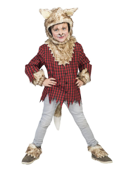 Déguisement de Loup-Garou effrayant Enfant pour Halloween