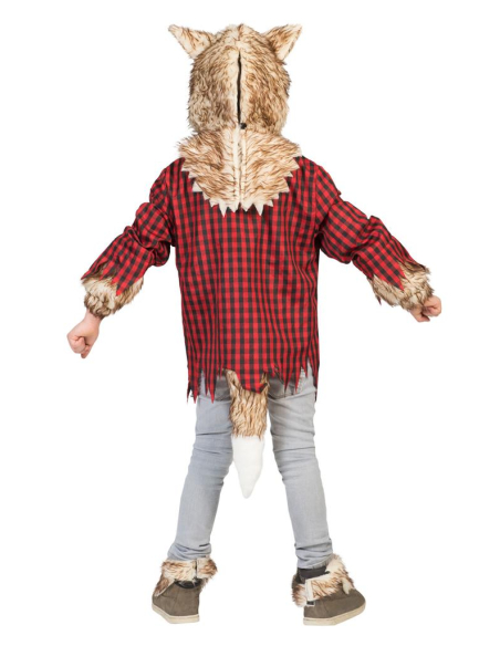 Déguisement de Loup-Garou effrayant Enfant pour Halloween