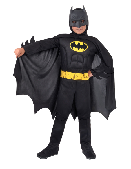 Costume Musclé de Batman pour Enfant – Héros de Gotham en Herbe