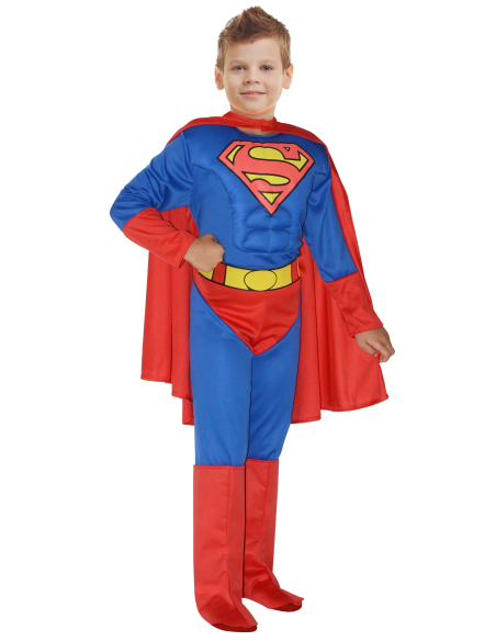 Costume Superman Muscles Enfant – Cape & Déguisement Super-Héros