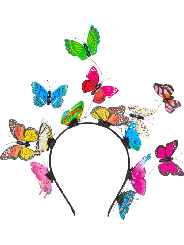 Serre-tête Papillons Multicolores