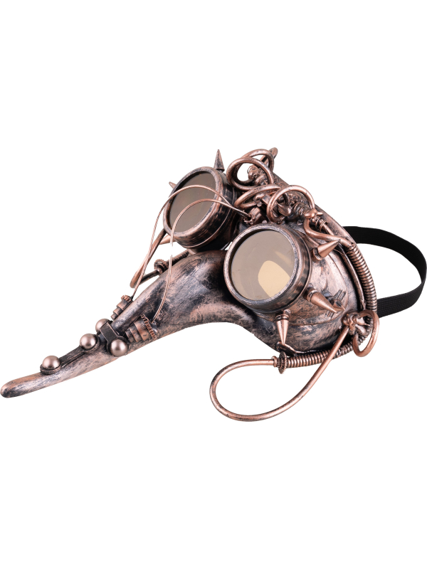 Masque Steampunk Médecin de la Peste – L’Accessoire Halloween Original