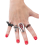 Bagues Vampire Gothiques – Lot de 4 Accessoires pour Halloween et Cosplay Sombre