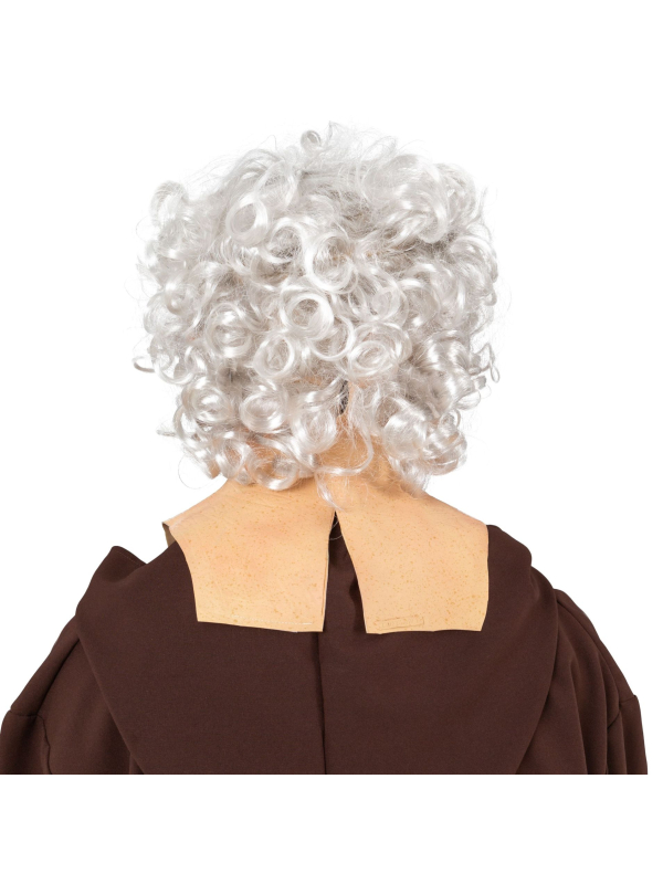 Masque de Grand-Mère Réaliste – Latex avec Cheveux Blancs pour Halloween ou Déguisement Humour