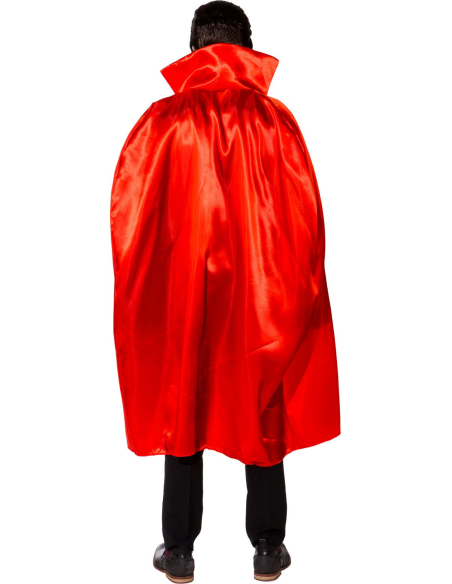 Déguisement Vampire Homme Halloween – Cape, Chemise et Jabot