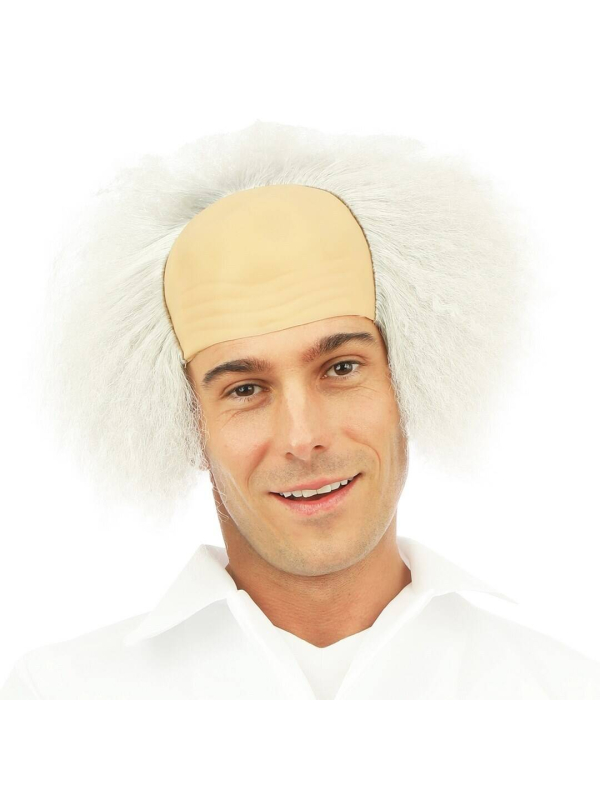 Perruque Savant Fou Homme - Déguisement Halloween & Carnaval