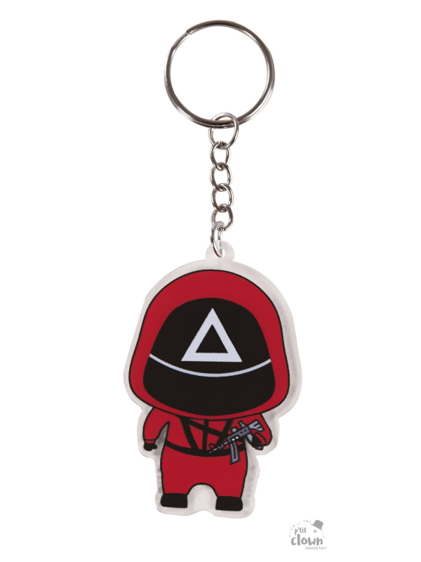 Porte-clés Garde et Poupée - Série Coréenne - Accessoire Cadeau Geek