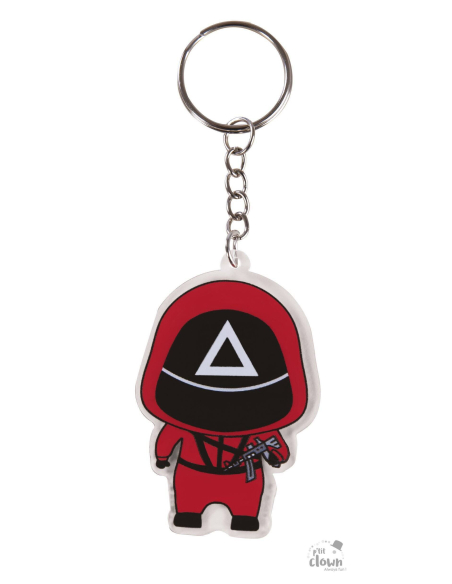 Porte-clés Garde et Poupée - Série Coréenne - Accessoire Cadeau Geek
