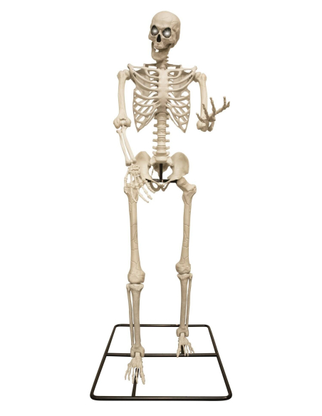 Squelette Titan 318 cm avec Yeux Lumineux – Décoration Halloween Géante