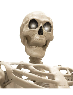 Squelette Titan 318 cm avec Yeux Lumineux – Décoration Halloween Géante 2
