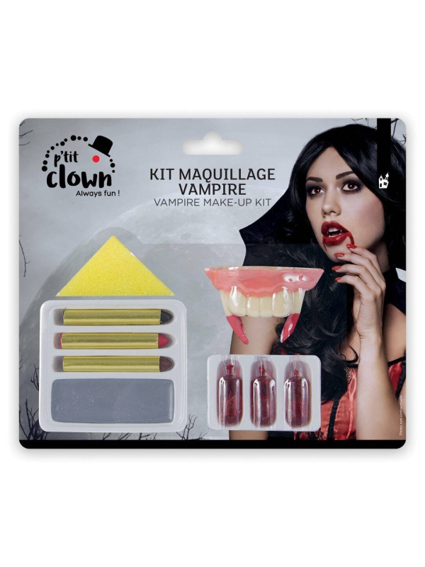 Kit Maquillage Vampire – Créez un look de créature de la nuit effrayant