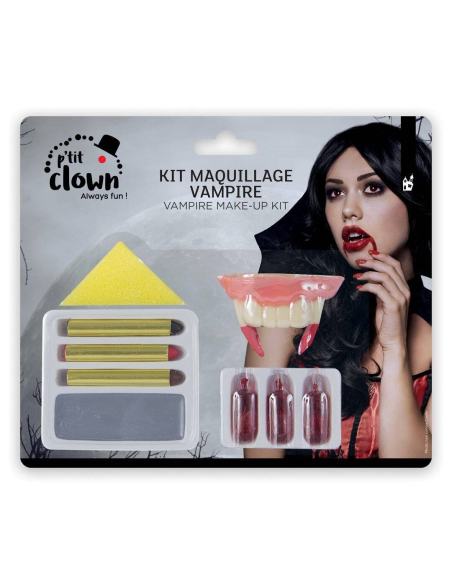 Kit Maquillage Vampire – Créez un look de créature de la nuit effrayant