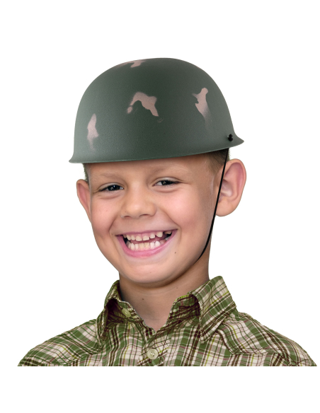 Casque Militaire Camouflage Enfant – Accessoire parfait pour petits soldats