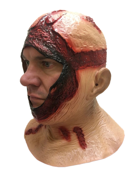 Masque Écorché Vivant – Terreur Ultime en Latex