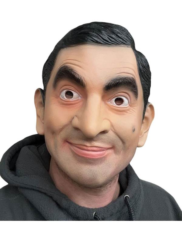 Masque réaliste de Rowan Atkinson – Incarnez Mr. Bean avec humour