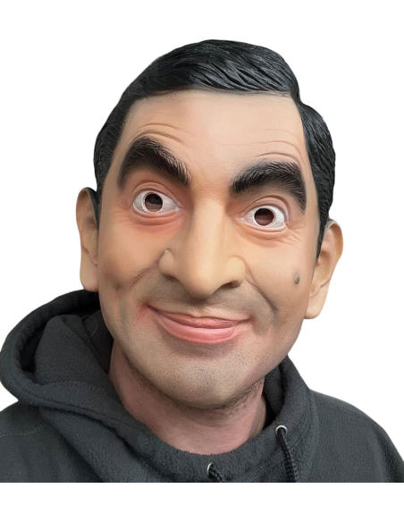 Masque réaliste de Rowan Atkinson – Incarnez Mr. Bean avec humour