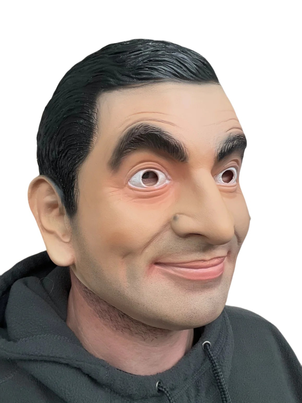 Masque réaliste de Rowan Atkinson – Incarnez Mr. Bean avec humour