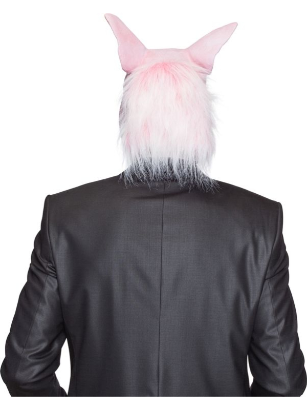 Masque Cochon Réaliste Adulte avec Poils – Effet garanti !