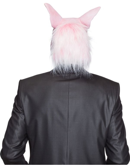 Masque Cochon Réaliste Adulte avec Poils – Effet garanti !